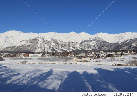 從天神坂到白馬村外的北阿爾卑斯山 從天神坂到白馬村外的北阿爾卑斯山 112953214