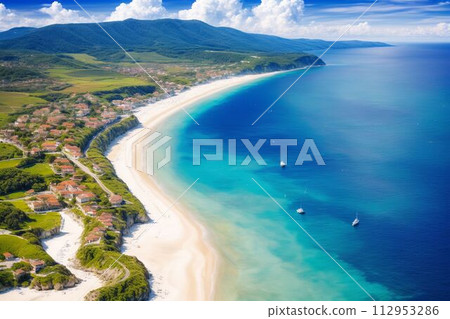 Tropical sea resort 112953286