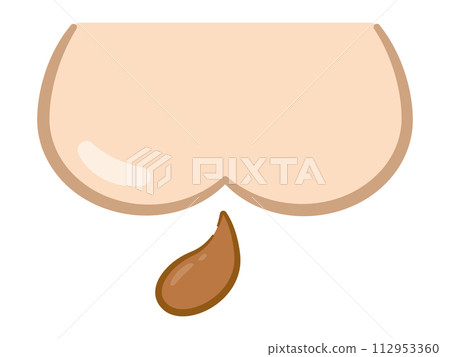 屁股和便便的插圖 屁股和便便的插圖 112953360