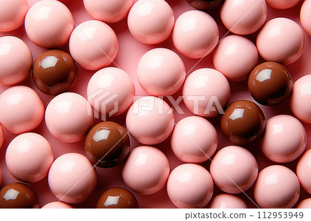 Luxury handmade chocolate bonbon assortment Luxury handmade chocolate bonbon assortment 112953949