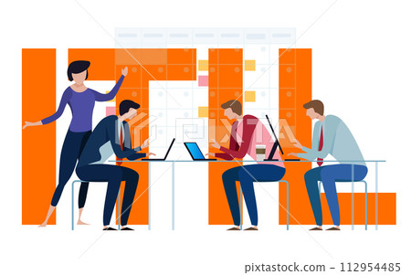 ITIL Information Technology Infrastructure Library concept business ITIL Information Technology Infrastructure Library concept business 112954485