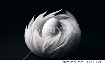 Eggs that make you feel the mystery of life 112954595