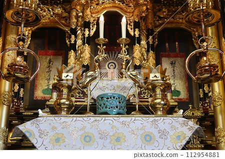 信州大谷派（東本願寺）佛壇 佛壇擺飾的裝飾方法 1 112954881