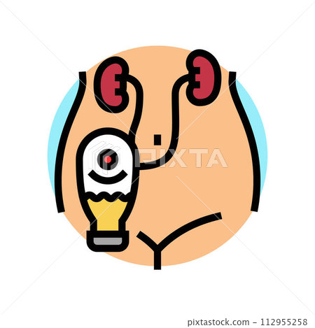urostomy urology color icon vector illustration urostomy urology color icon vector illustration 112955258