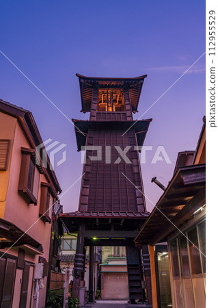 [Kawagoe City, Saitama Prefecture] Little Edo, Kawagoe, Bell Street, Toki no Kane 112955529