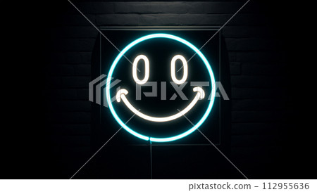 笑臉霓虹燈 112955636