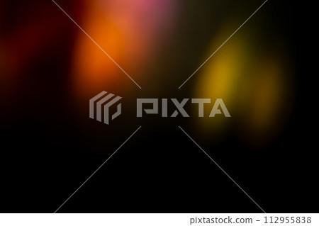 orange golden warm bright highlights on a black background. for overlay to create effect of sun rays on a bright day, warm, cozy atmosphere orange golden warm bright highlights on a black background. for overlay to create effect of sun rays on a bright day, warm, cozy atmosphere 112955838