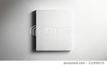 pure white canvas 112956535