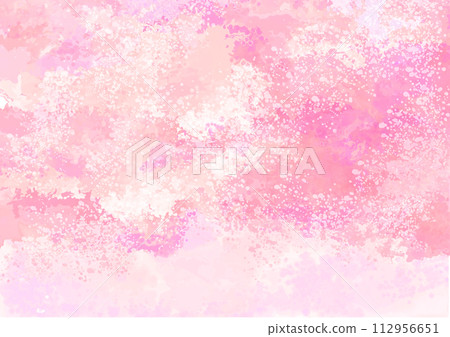 櫻花春天粉紅色水彩背景圖片 櫻花春天粉紅色水彩背景圖片 112956651