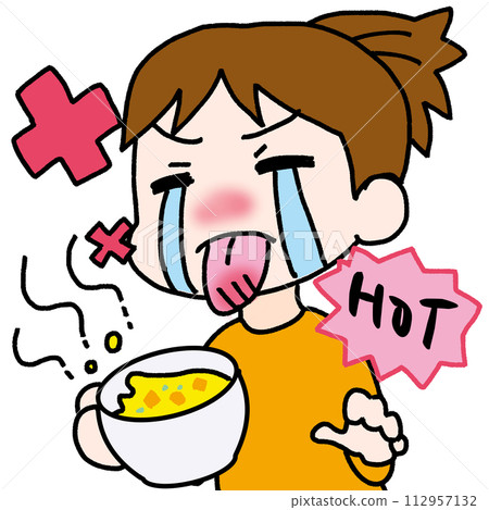 貓舌頭女人吃了熱東西就哭 112957132