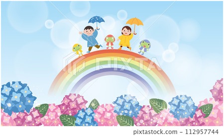 雨季背景 112957744