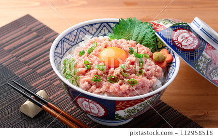 Negitoro蓋飯（鮪魚鰹魚蓋飯） 112958518
