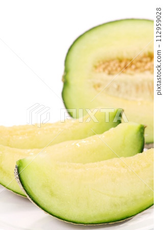 從茨城縣甜點明亮背景切出的安地斯瓜 從茨城縣甜點明亮背景切出的安地斯瓜 112959028