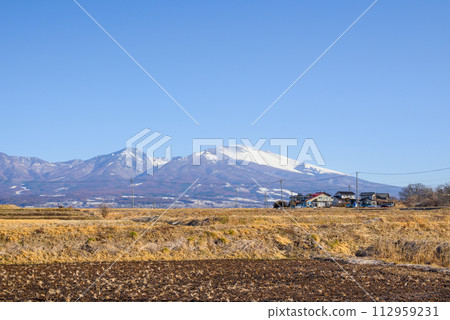 稻田和淺間山[佐久市] 112959231