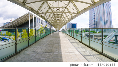 World Business Garden from Makuhari Messe International Exhibition Center 112959411