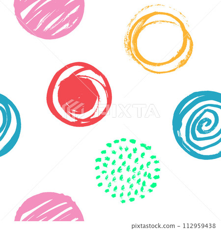 Graffiti spray paint seamless pattern. Vector illustration. Graffiti spray paint seamless pattern. Vector illustration. 112959438