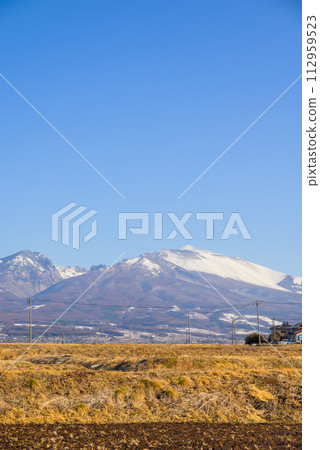 從佐久市眺望淺間山【3月】 從佐久市眺望淺間山【3月】 112959523