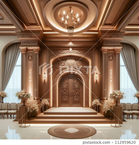 wedding hall door design 112959620