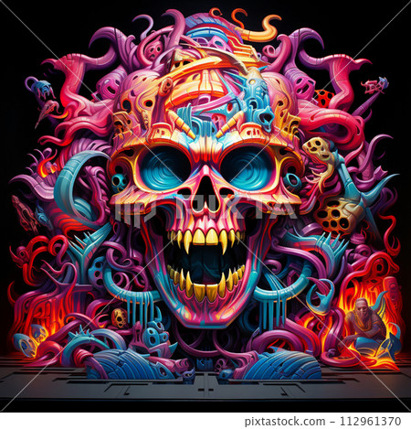 催眠幻象/心靈恍惚圖形藝術 112961370