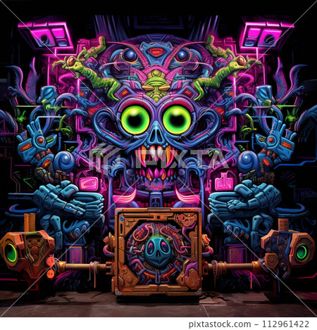 催眠幻象/心靈恍惚圖形藝術 112961422