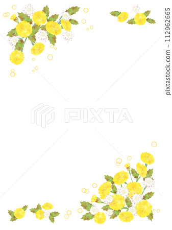 蒲公英框架(垂直) 蒲公英框架(垂直) 112962665