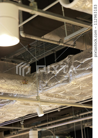 Setting up an exhibition hall 112963183