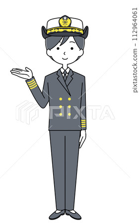 海上自衛隊資料圖（冬季制服） 112964061