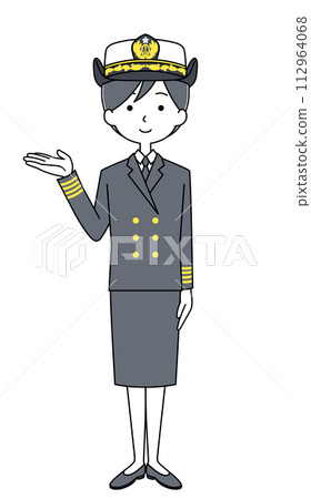 海上自衛隊資料圖（冬季制服） 112964068