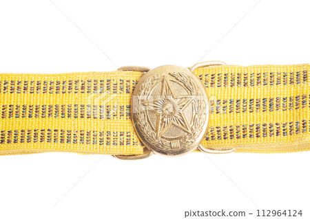 Russian military soldier's belt with the star of the Soviet Union Russian military soldier's belt with the star of the Soviet Union 112964124