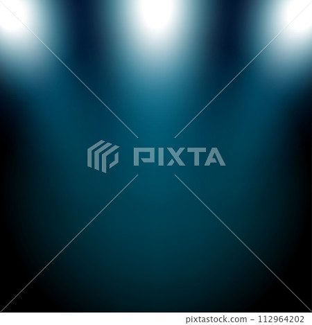 Blue Spotlights Shining, Vector Illustration Blue Spotlights Shining, Vector Illustration 112964202