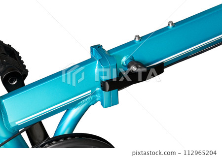 Folding bicycle frame. 112965204
