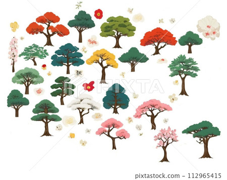 Set of trees Set of trees 112965415