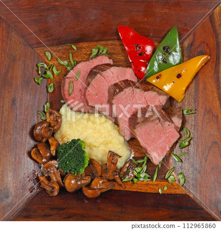 Slow Cooked Veal Wood Slow Cooked Veal Wood 112965860