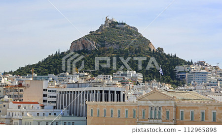 Lycabettus Mount Athens Lycabettus Mount Athens 112965898