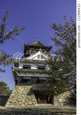 愛媛縣四國中央市川江城遺址、天守閣 112966415