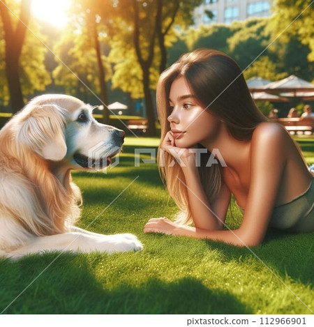 狗看著主人 112966901