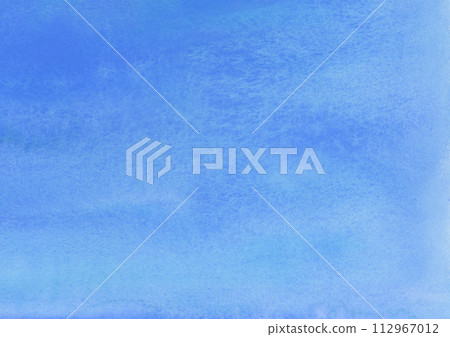 藍色和淺藍色模糊的水彩背景材料 112967012