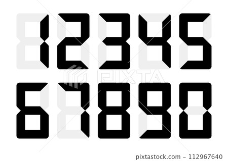 Digital number Digital number 112967640