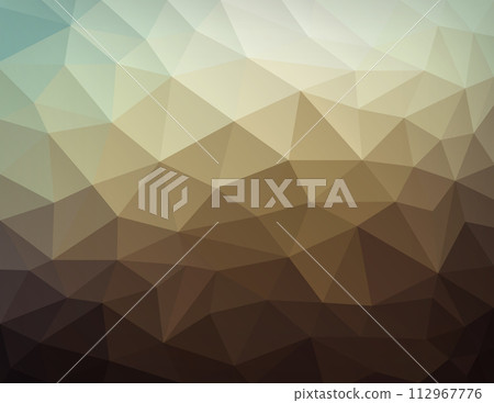 Abstract Nature Geometric Triangular Low Poly Background, Vector Illustration 112967776