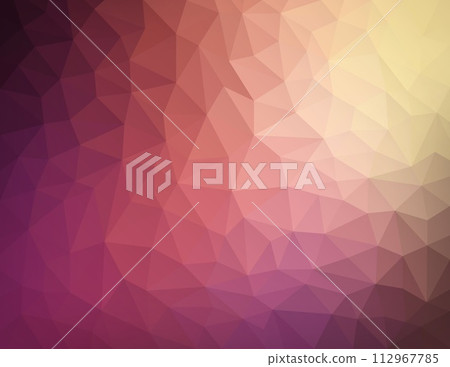 Abstract Nature Geometric Triangular Low Poly Background, Vector Illustration 112967785