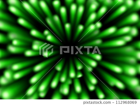 Green Glitter Light Raining Vector Illustration 112968069