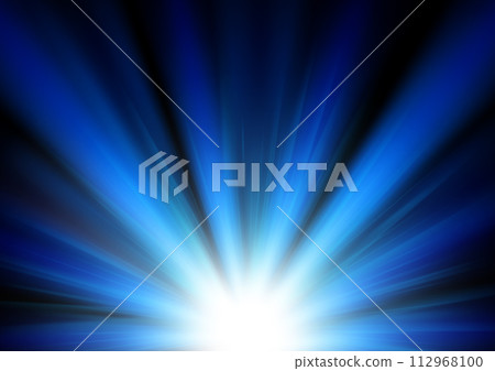 Blue Light Shining Illustration, Vector Illustration 112968100