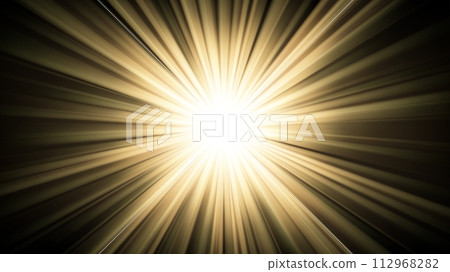 Light Shining From Darkness Vector Illustration 112968282