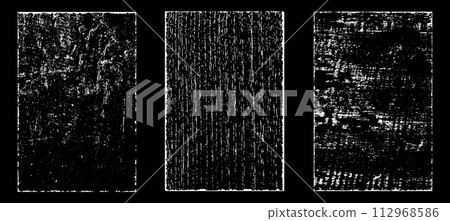 Black and white grunge. Distress overlay texture. Abstract surface dust and rough dirty wall background concept. Distress illustration simply place over object to create grunge effect. Vector EPS10. 112968586