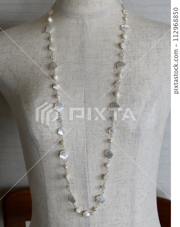 5花貝殼長項鍊 5花貝殼長項鍊 112968850