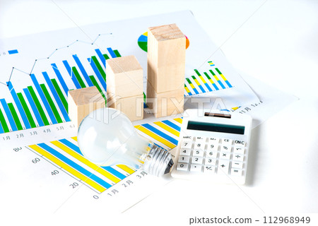 Image of rising electricity and utility costs Image of rising electricity and utility costs 112968949