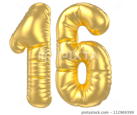 Number And Sign 3D Render For Discount 112969399