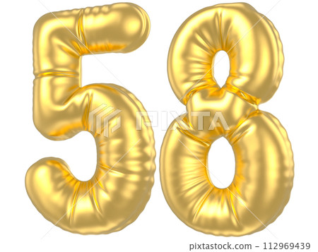 Number And Sign 3D Render For Discount 112969439
