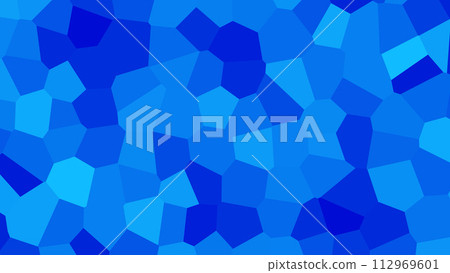 Beautiful geometric pattern background with blue gradation 112969601
