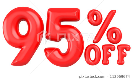 Number 3D Render For Discount  112969674